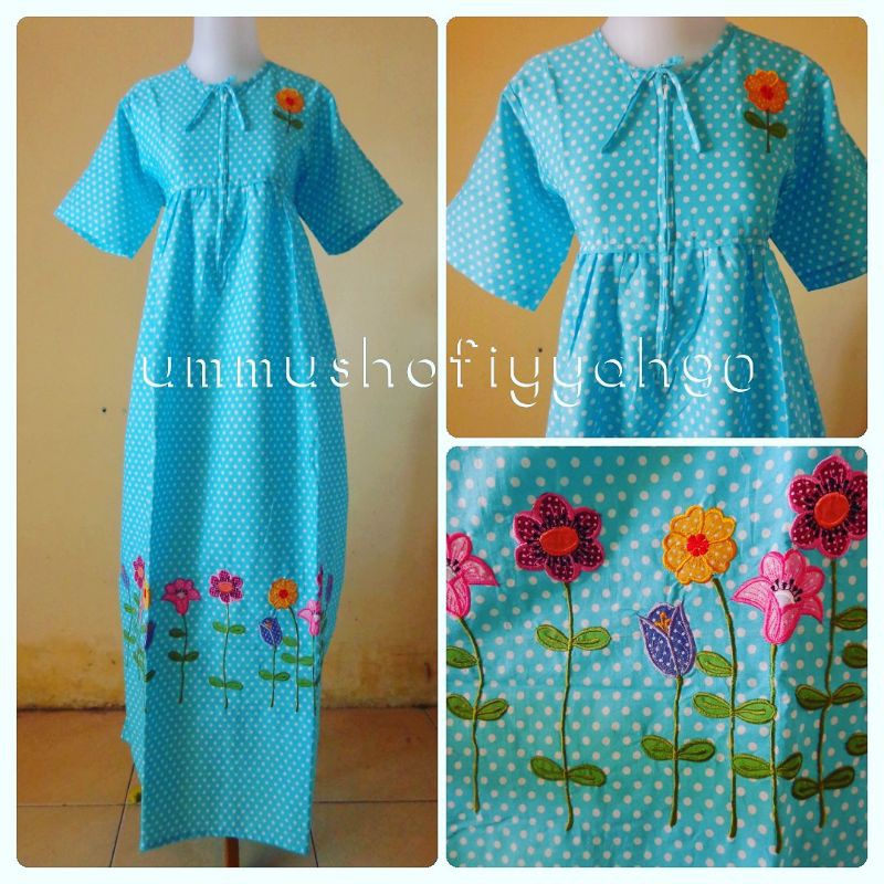 daster bordir malang ( M L) / daster katun