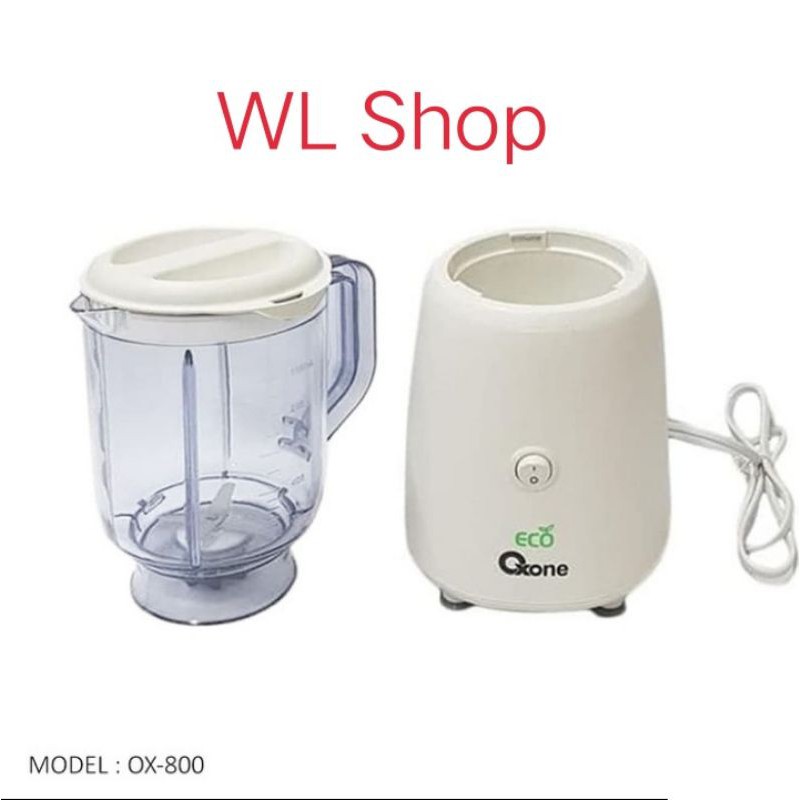 OX-800 Oxone Eco Blender 1 Liter Juicer Jus Buah Sayuran Dapur 1L OX 800 Juice Penghalus Stainless