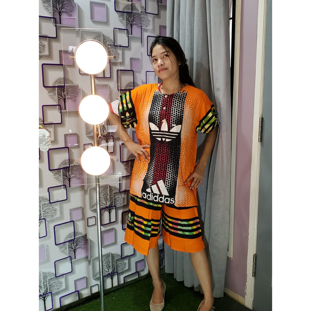 Set Setelan Wanita 7/8 Adidas / Set Wanita