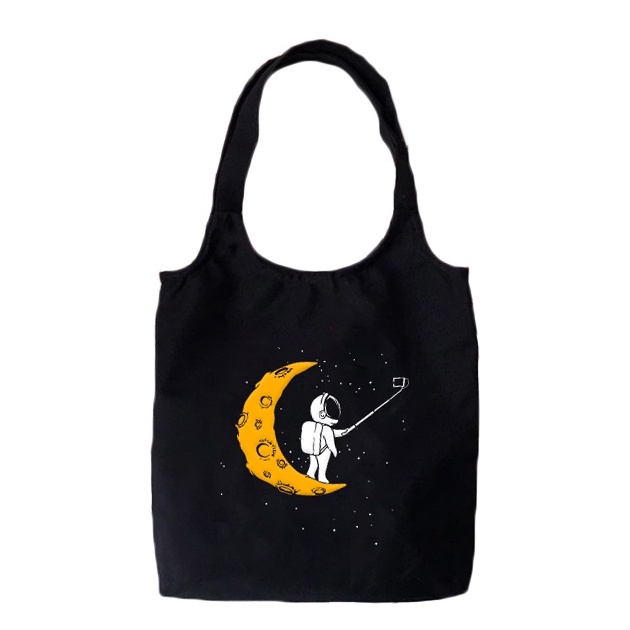 TOTE BAG RESLETING TOTE  BAG WANITA TOTEBAG KANVAS