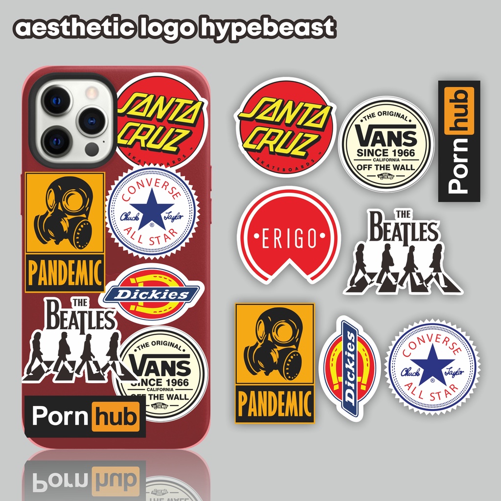STIKER aesthetic logo hypebeast