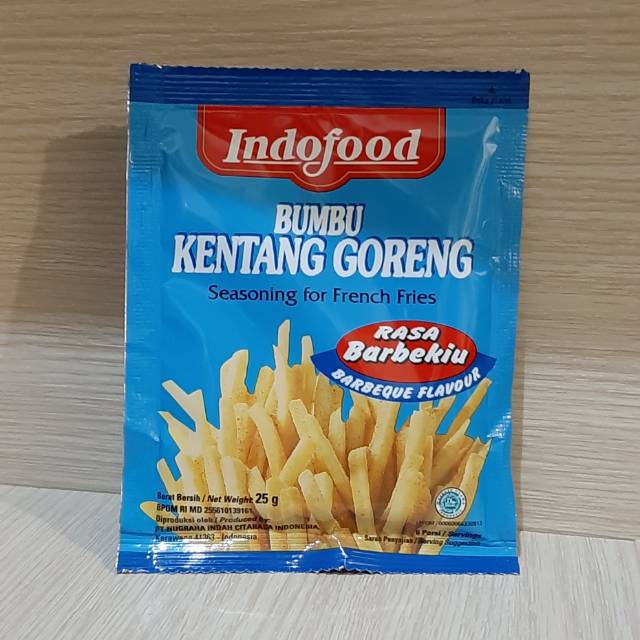 

Bumbu Kentang Goreng Rasa Barbekiu Indofood 25 gr