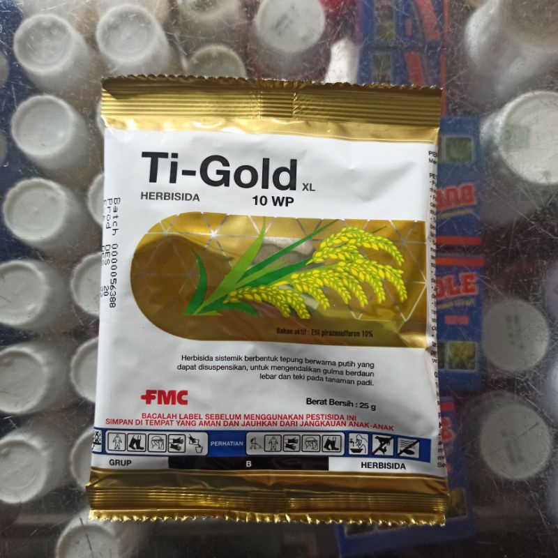 HERBISIDA TI-GOLD 10 WP 25 GR