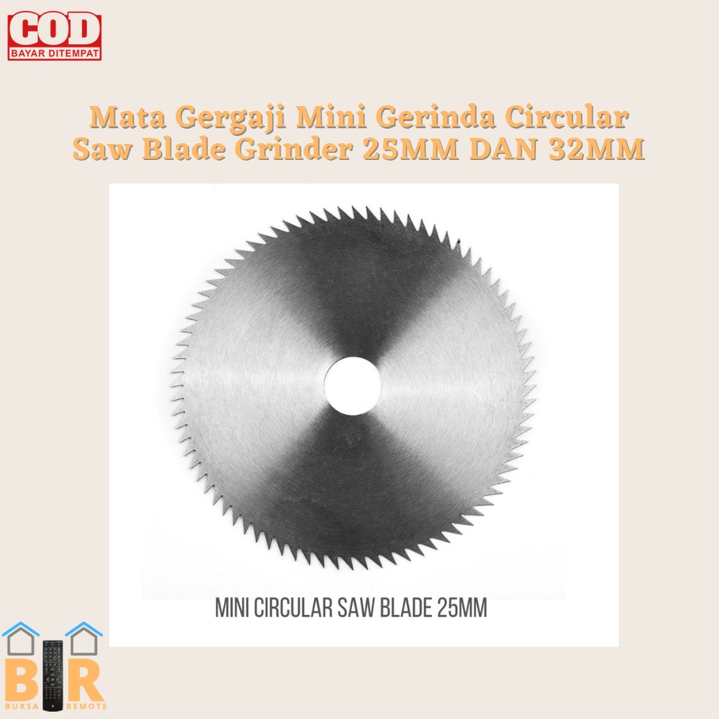 Mata Gergaji Mini Gerinda Circular Saw Blade Grinder 25MM DAN 32MM