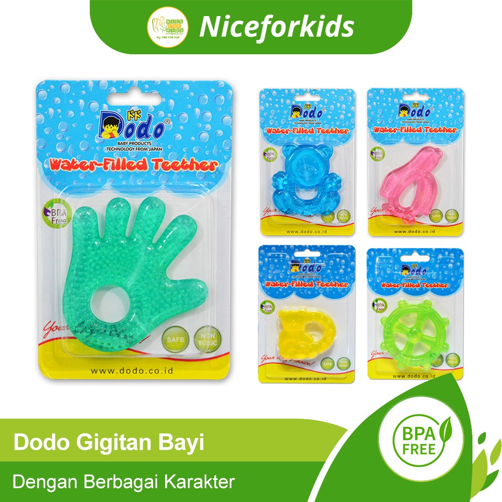 Gigitan Bayi Mainan Teether Dodo