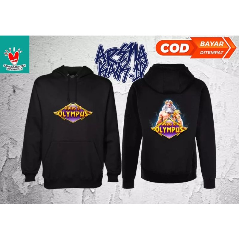 Jaket Hoodie Sweater Gate Of Olympus Sensational Pragmatic Play Slot Zeus