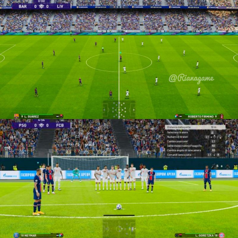 BD Kaset PS4 PES 2021 Update Patch 2022 Reg 3 Pro Evolution Soccer 21 Game CD PS 4