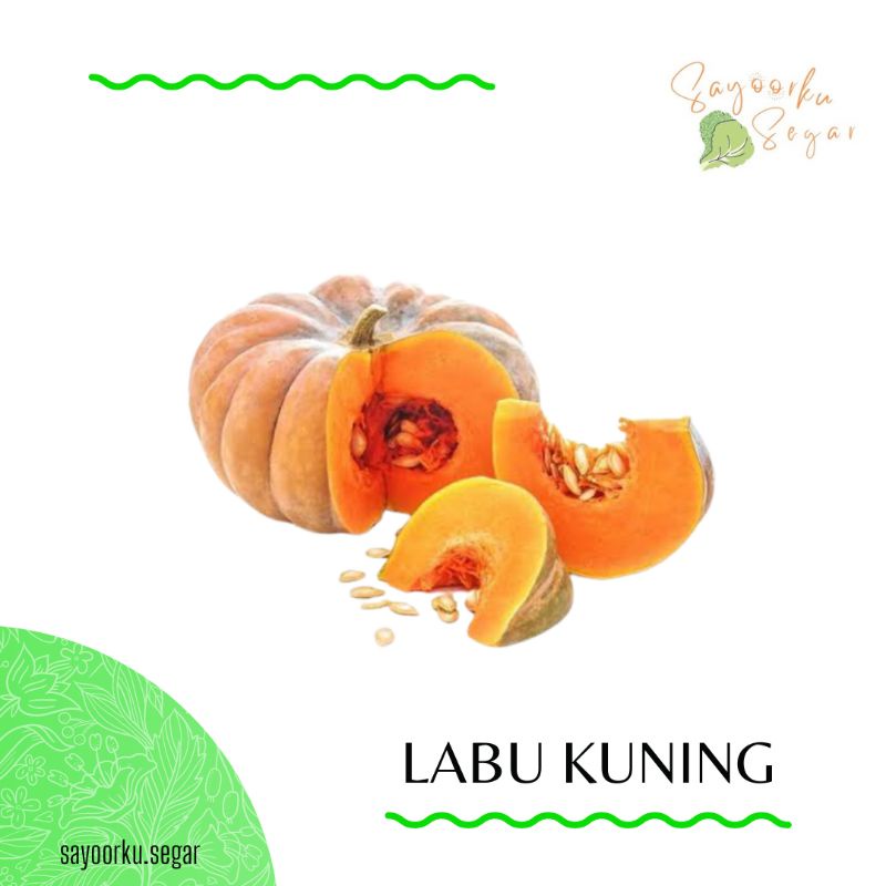 

KIRIM BESOK Labu Kuning / Waluh Kuning / Waluh Kolak / Labu parang