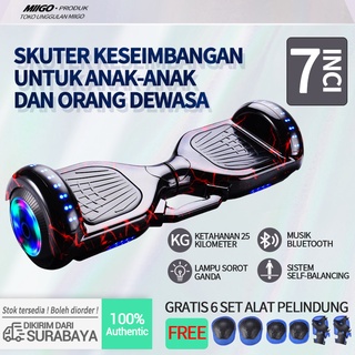 Hoverboard Smart Balance LED Wheel 7 inch Elektrik Murah Smart balance wheel / Hoverboard smart wheel / Alrwheel