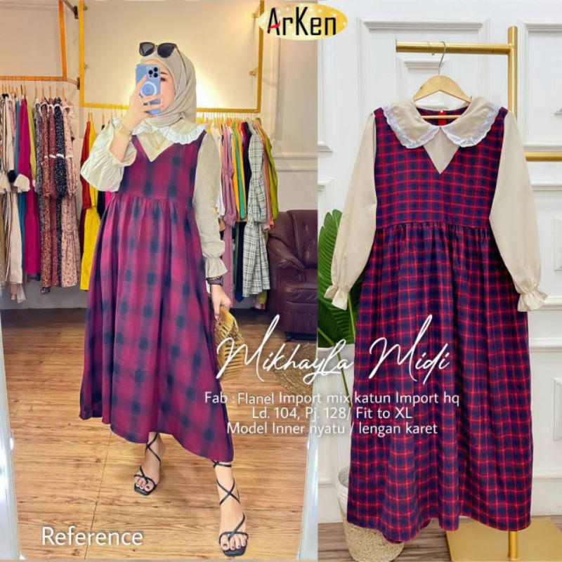 Mikhayla midi dress