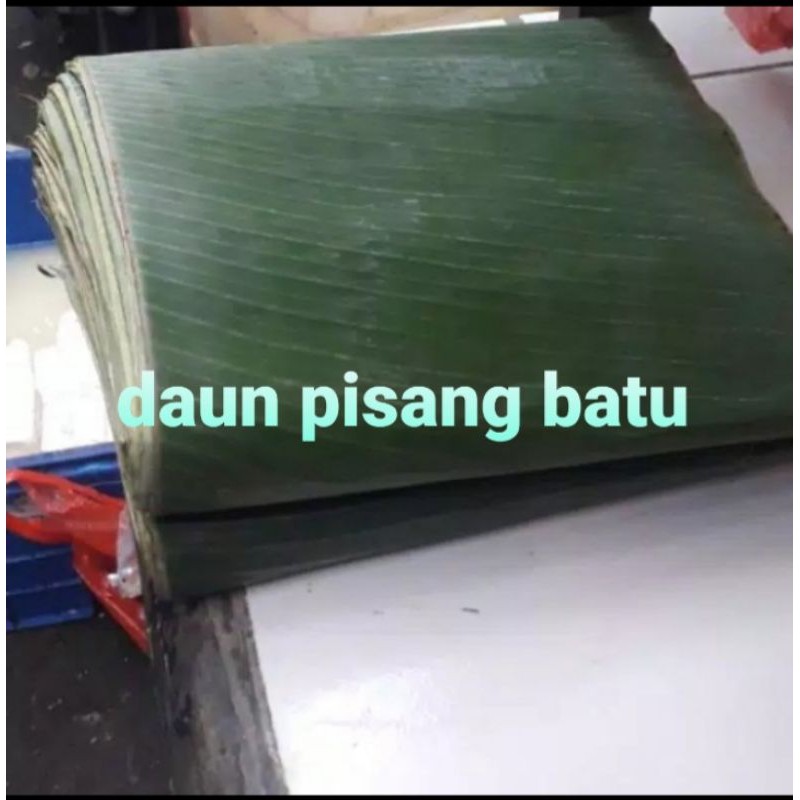 

DAUN PISANG BATU / 1 LEMBAR