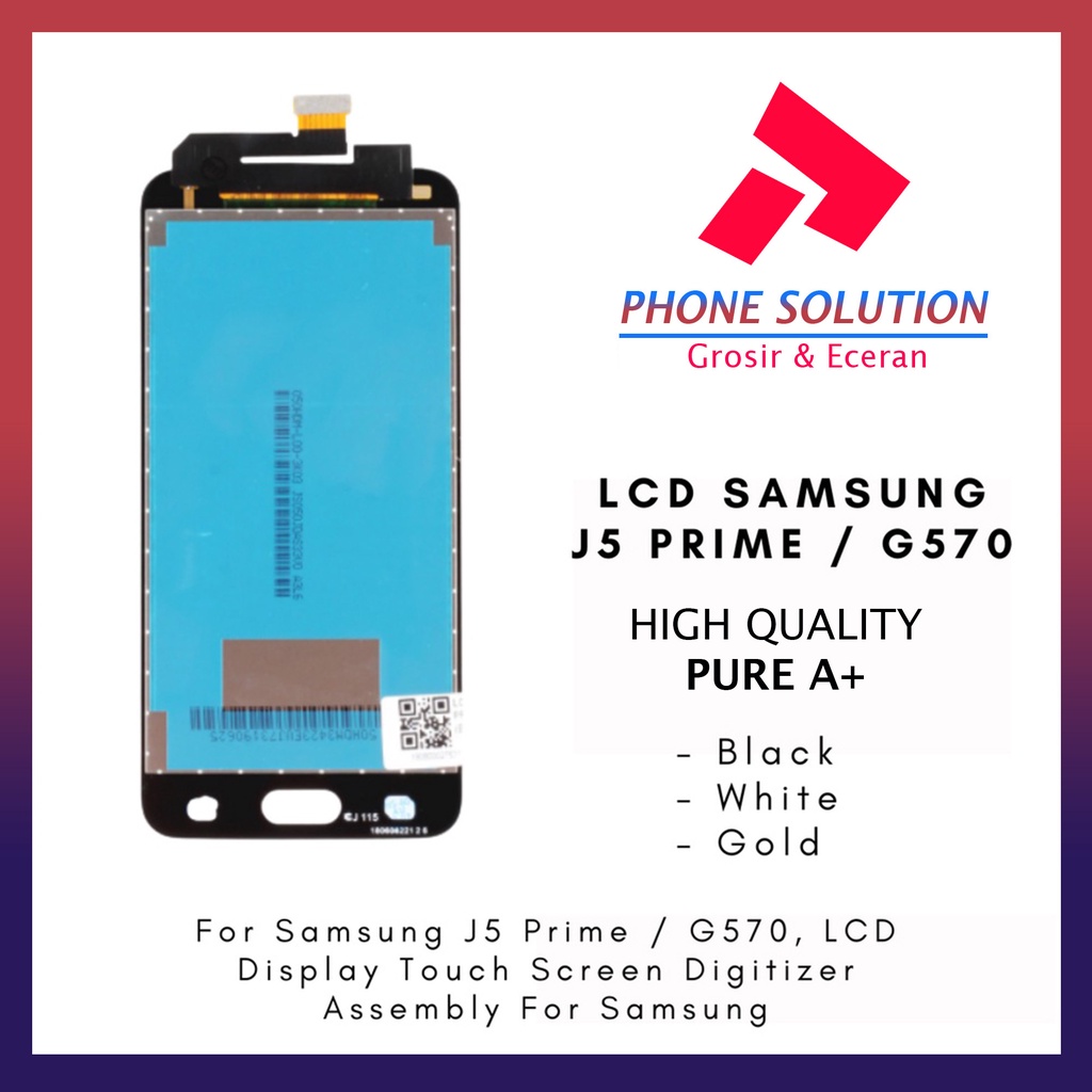 LCD Samsung J5 Prime G570 Fullset Touchscreen // Supplier LCD Samsung - Garansi 1 Bulan