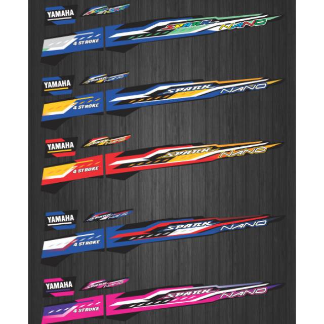 Striping Variasi Vega lama spark nano