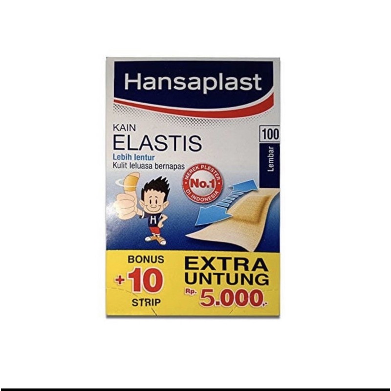 Hansaplast Kain Elastis 100 Lembar