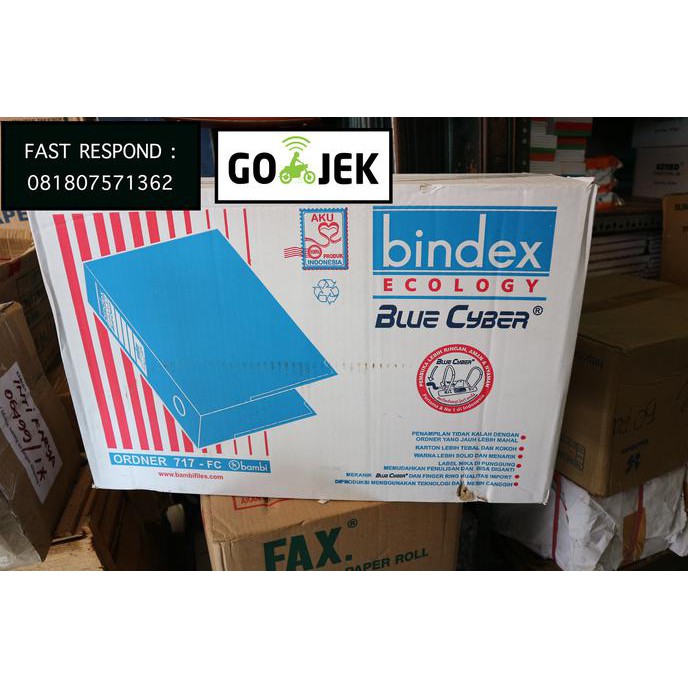 

odner bindex folio kwitansi 717 777 bambi/ ecology blue cyber ORIGINAL