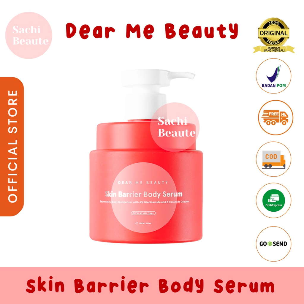 Dear Me Beauty Skin Barrier Series DMB New Product Face Gel Cleanser Toner Essence Serum Body Wash Body Serum Sunscreen Gel SPF 50+ PA ++++