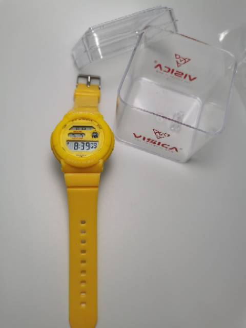 Jam tangan digital Sporty Anak dan remaja water Resist Visica 6242