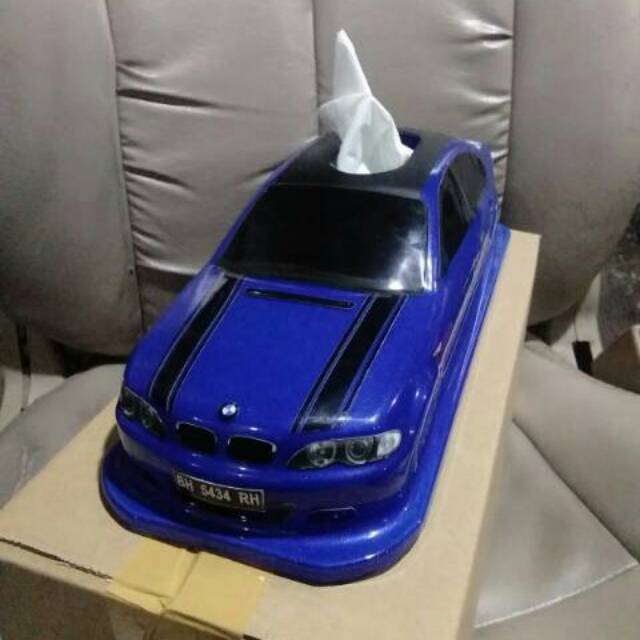 TEMPAT TISU MOBIL MINIATUR MOBIL BMW E46