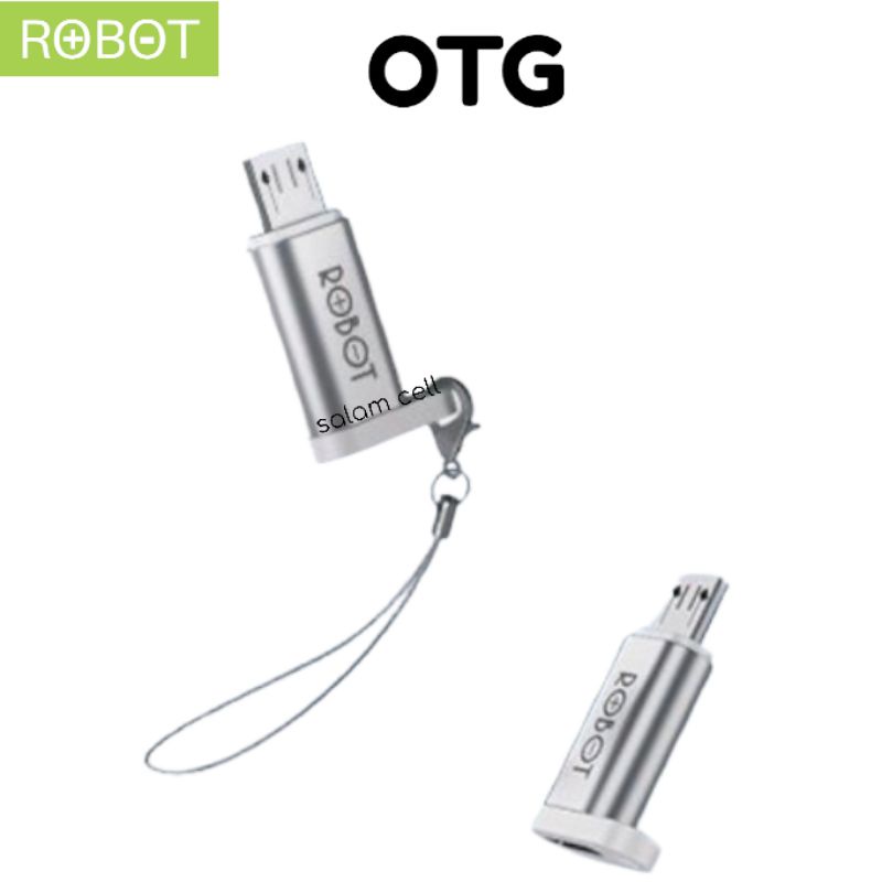 OTG ROBOT Type-C To Micro,Micro To Type-C Original Garansi Resmi