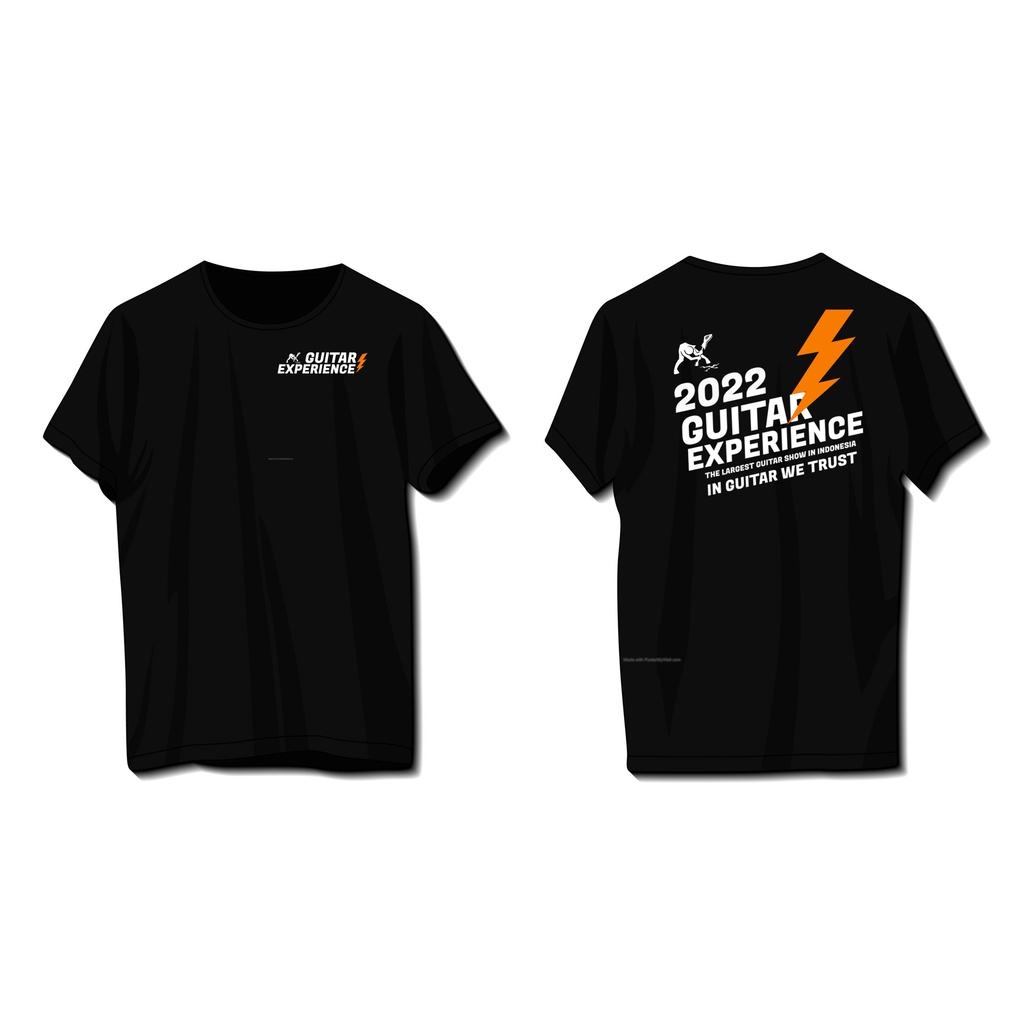 Guitar Experience Indonesia T-shirt official 2022