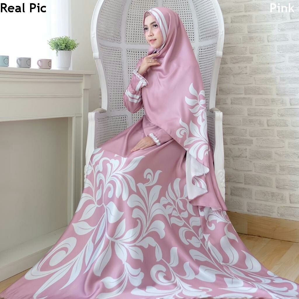 HOPYLOVY - GAMIS WANITA HASNA SYARI MAXMARA (Real Pic)