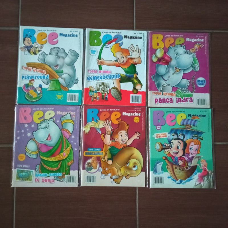 MAJALAH ANAK-ANAK BEE MAGAZINE KIDS CILUKBA JUNIOR