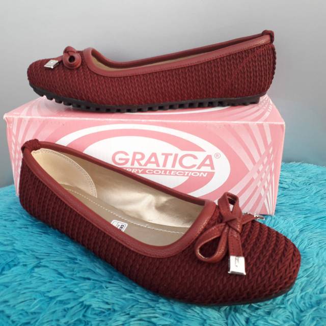 Sepatu flat shoes gratica