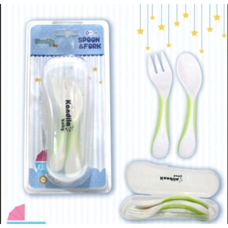 Kandila Baby Spoon &amp; Fork KDL021-1