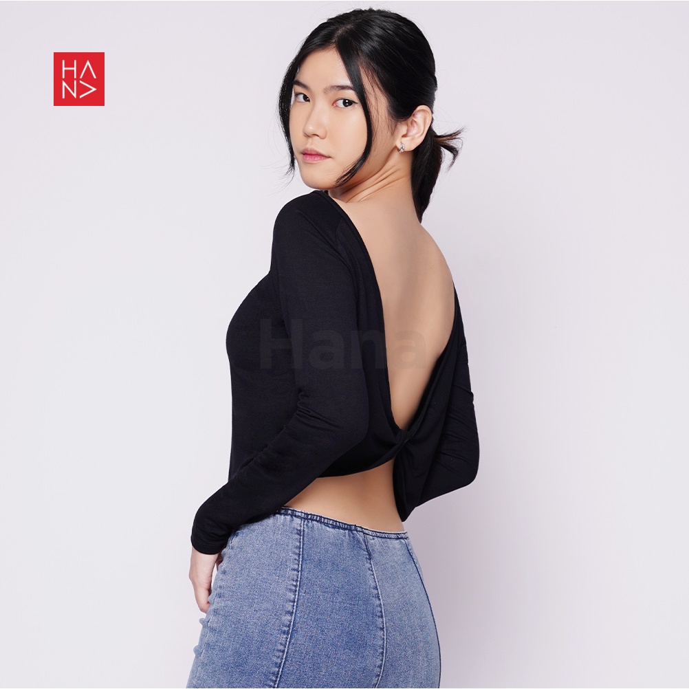 HanaFashion JKT - Zea Blouse / Outer Kaos Murah / Kardigan Wanita Gaya Korea - TS492