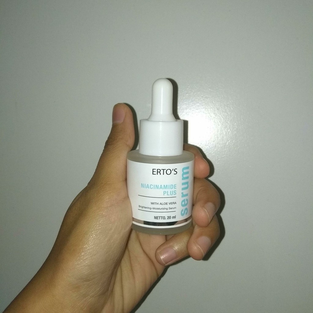 [ORI]  SERUM NIACINAMIDE PLUS ALOE VERA Mencerahkan Menghilangkan Flek Hitam dan Moisturizing - KEMASAN BARU