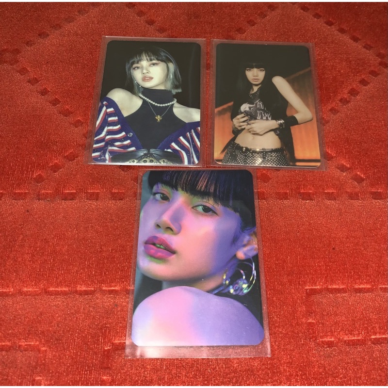 photocard blackpink lisa