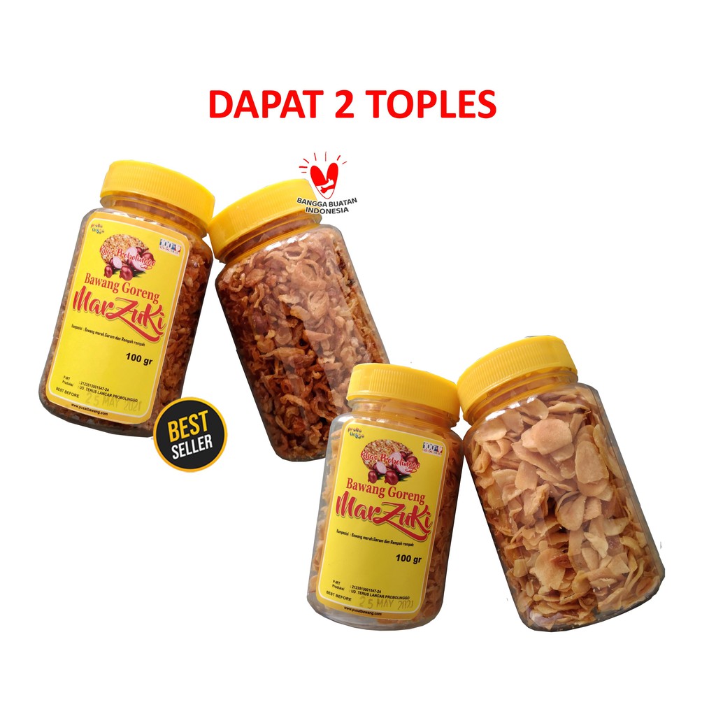 

Bawang goreng Bawang Putih goreng toples enak murah
