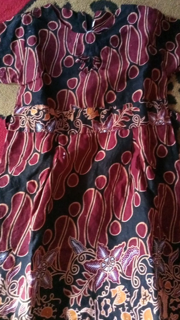 Dress Batik Anak Usia 2 Sampai 10 Tahun - Motif Batik Bervariasi - Batik Anak Harga Ecer Bisa Cod