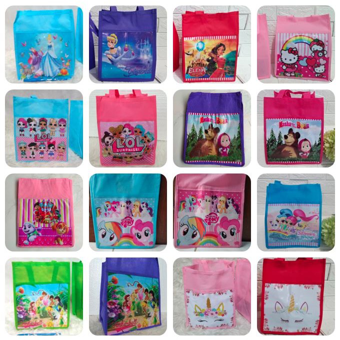 

GIRL Goody Bag Ultah Anak / Tas Hampers Anak Lebaran Idul Fitri Goodie Bag Souvenir Ulang Tahun NK