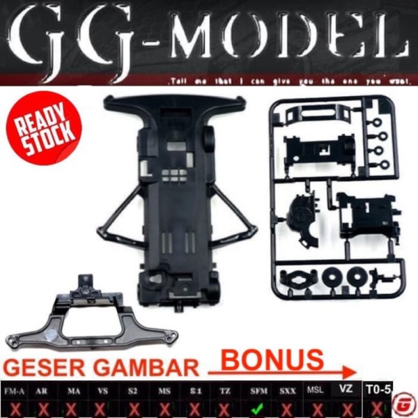 Jual REP TAMIYA 94800 CARBON REINFORCED SUPER FM CHASSIS SET - SFM CARBON Berkualitas