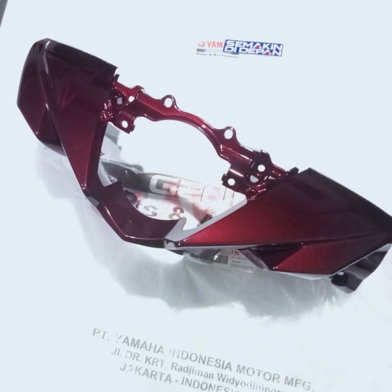 batok stir depan gt125 batok xeon gt warna ungu