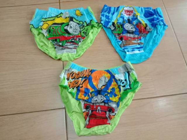 Celana Dalam anak laki laki karakter isi 3 pcs  size 5-6 dan 7-8 dan 9-10 tahun