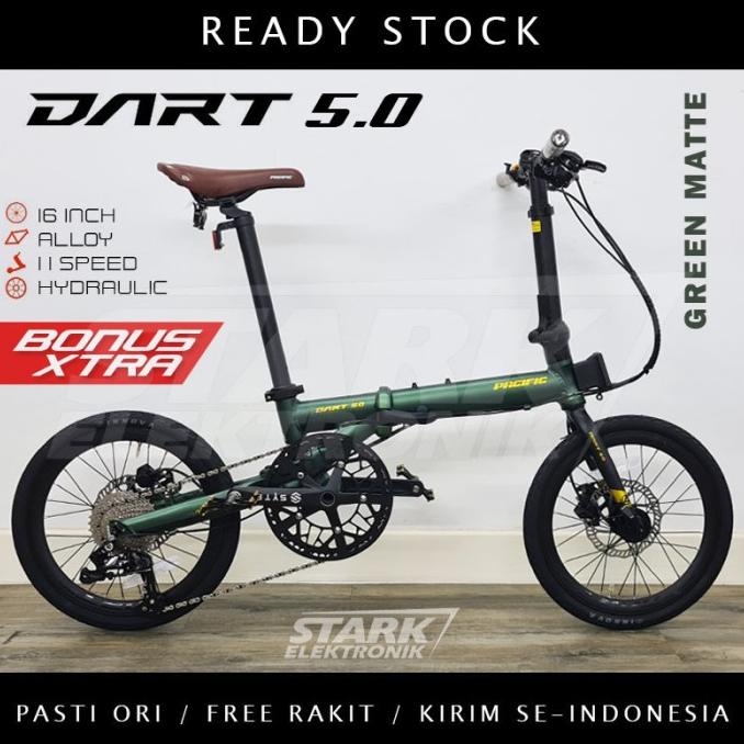 Pacific DART 5.0 16" Sepeda Lipat READY