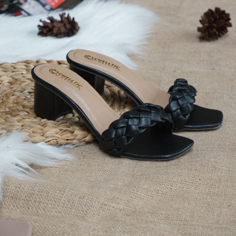 Sandal/Sepatu Wanita Hak Tahu Chungky/Sendal Pesta Perempuan Remaja Hak Tinggi/Sepatu hills Kondangan Pernikahan Pengantin Cewek Cantik/Selop Wanita /Slop Slip On/Wedges Wanita 5cm/ Chelltic021/Bisa Bayar Di Tempat /Cod/Gratis Ongkir/Sepatu Wanita Import