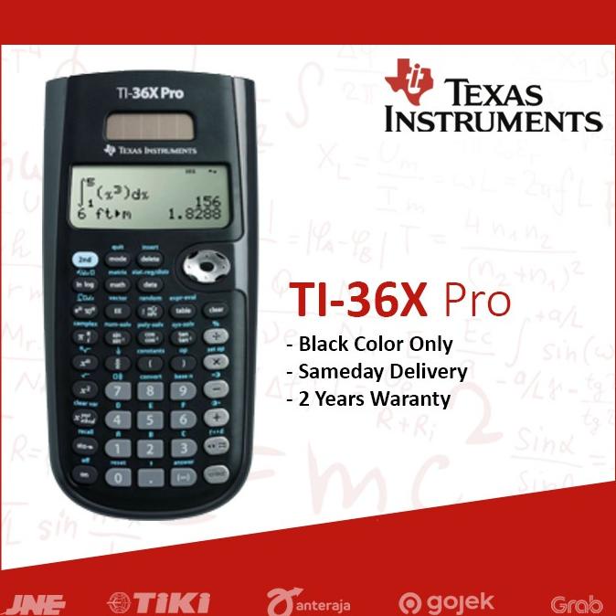 

Texas Instruments TI-36 X Pro Scientific Calculator