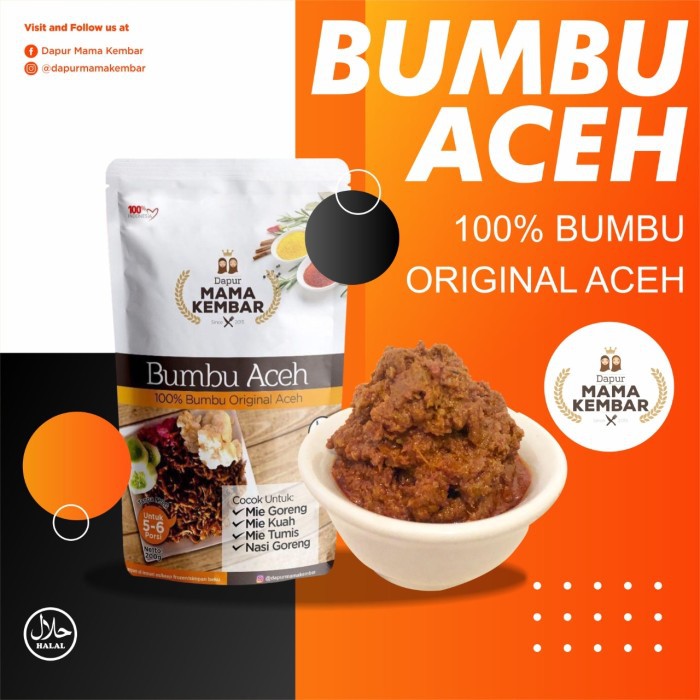 

Bumbu Mie Aceh Dapur Mama Kembar isi 200gr