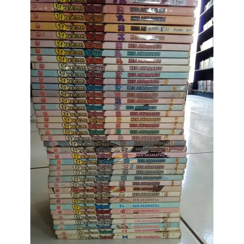 komik magister negi magi 1-38 TAMAT SET 2