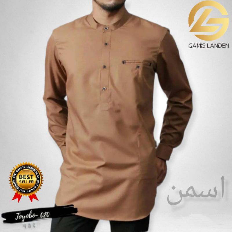 BAJU KOKO KURTA SUTISNA DEWASA LENGAN PANJANG TOYOBO FODU