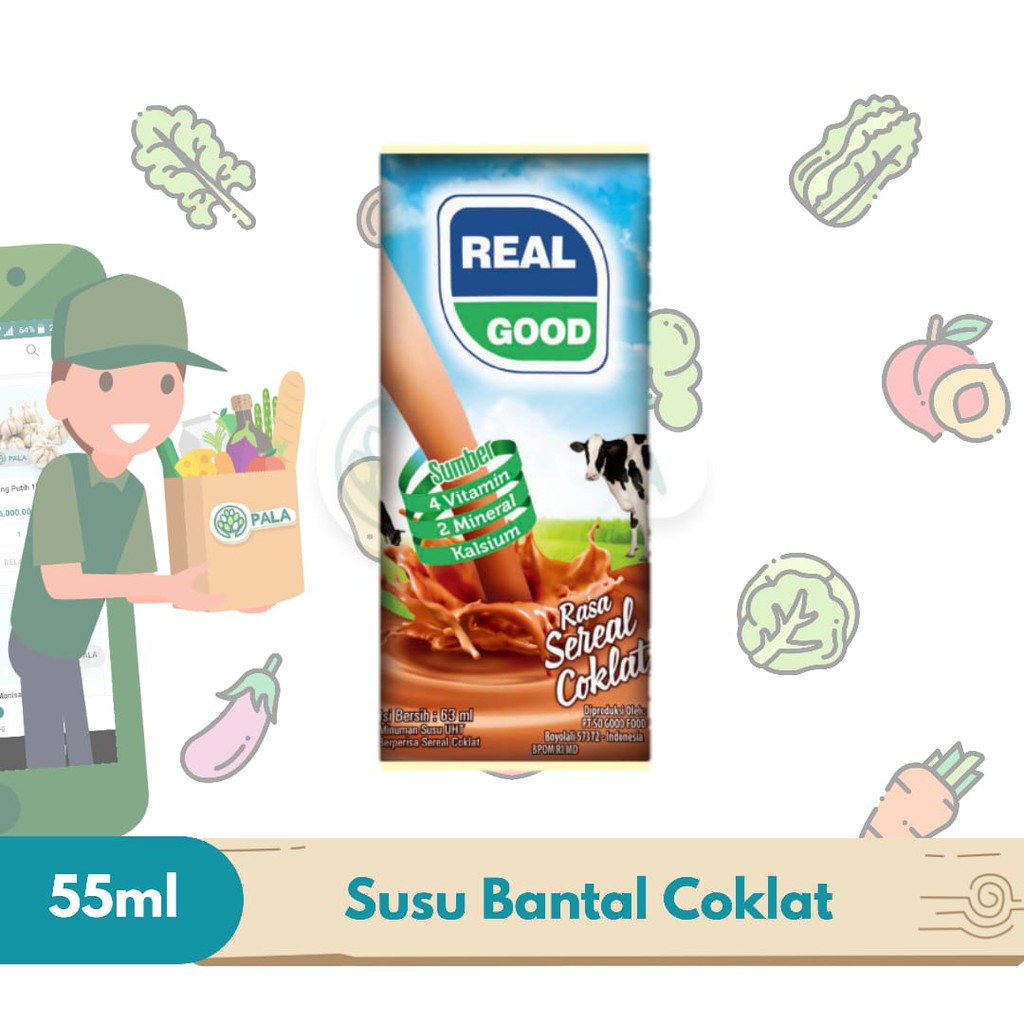 

Susu Bantal Real Good 55ml