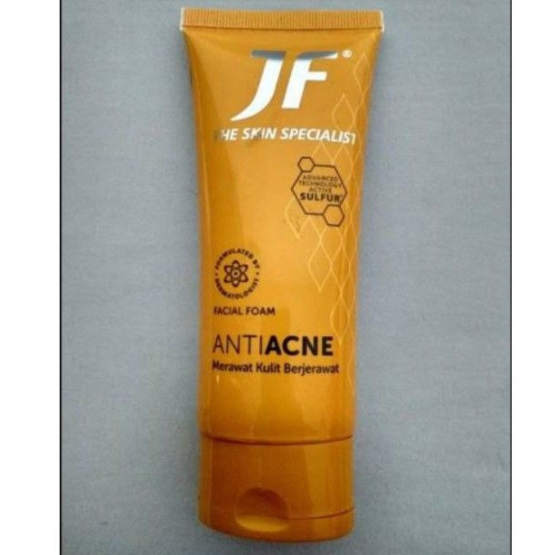 JF sulfur anti acne facial foam / anti acne gel