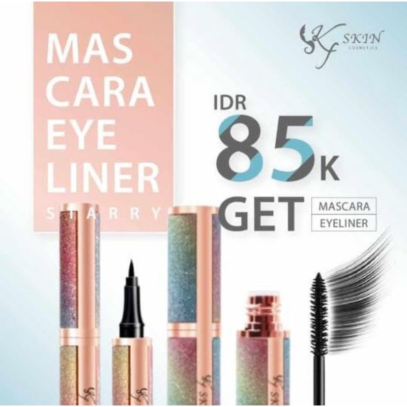 MASCARA &amp; EYELINER STARRY BY KFSKIN