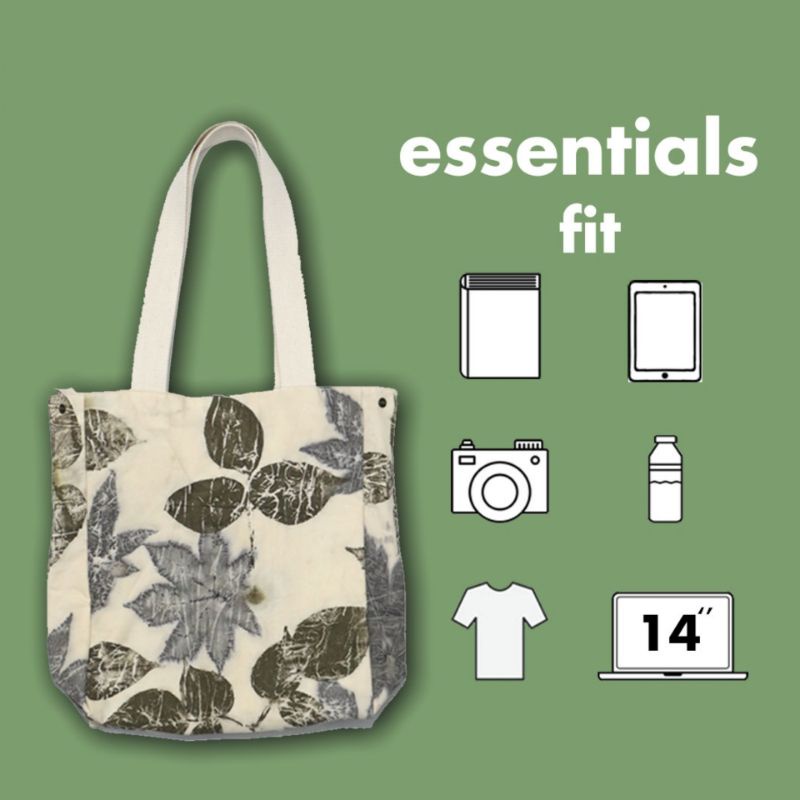 TECTONA TOTE  ECOPRINT