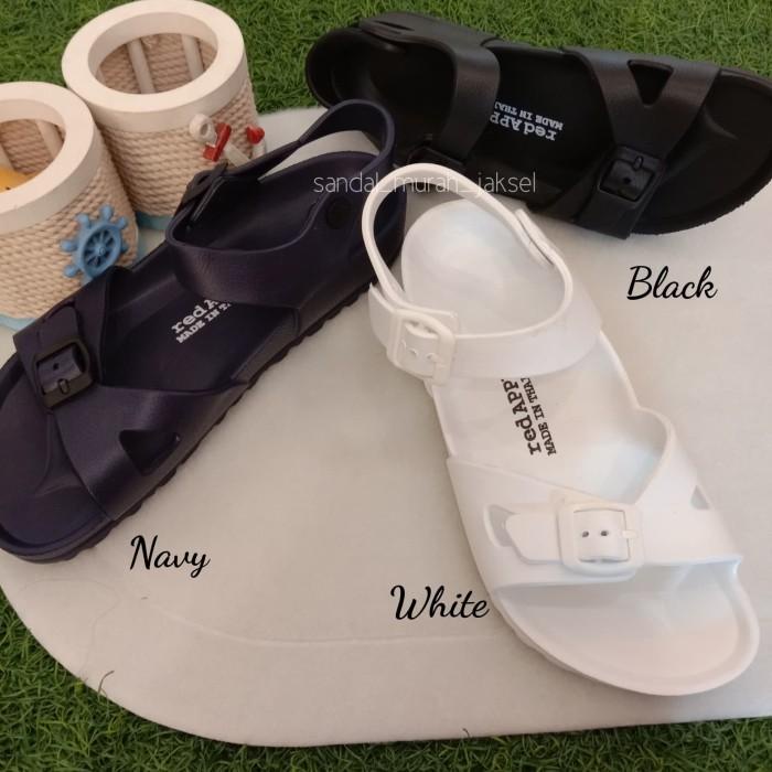 Sandal Sepatu Jelly Unisex Ringan Dipakai Red Apple Original ~ BG2566