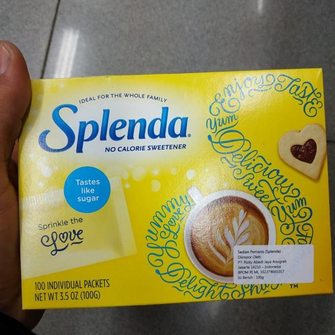 

Cuci Gudang Awal Tahun SPLENDA No Calorie Sweetener Packets 100gr Cuci Gudang Awal Tahun