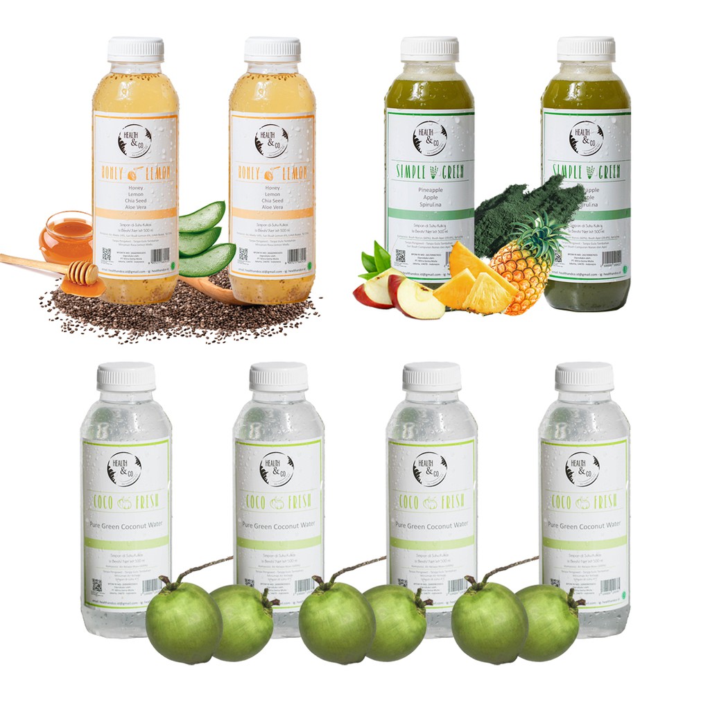 

Health & Co. Paket Isoman A - Minuman Sehat